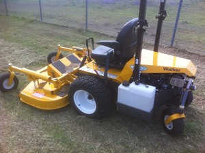 Tough Enough Cleaning & Property Maintenance Pic 4 - One of Walker mowers without a catcher