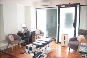 Vibe Natural Health Pic 4 - The Massage studio inside the Vibe Natural Health Clinic North Brisbane