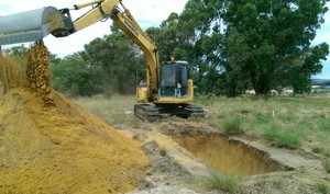 DTE Geotech Pic 2 - Geotechnical Site Investigation Test Pit Excavation