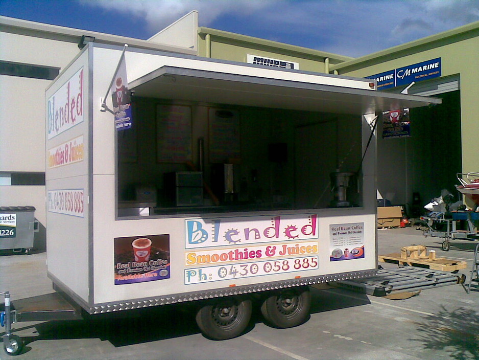 Blended Smoothies and Juices Pic 1 - Our fully equipt trailer