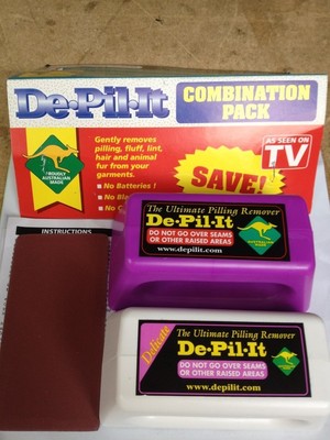 depilit Products Pic 2 - Depilit is a Pilling Remover lint Cat doghair most materials No Batteries or Electricity needed