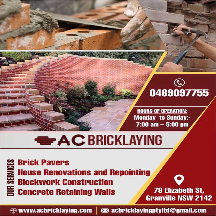 AC Bricklaying Pic 1 - brickwork contractors Blacktown