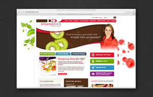 Miles Design Pic 4 - Designer Diets website