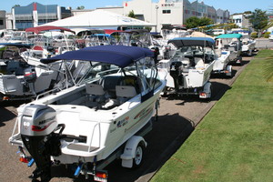 John Crawford Marine Pic 2 - John Crawford Marines great range of quality used trailer boats in a beautiful yard where our team takes pride in the boats presentation and work environment