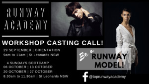 Runway Academy Pic 2 - Runway Modeling Workshop Casting