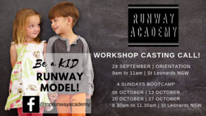 Runway Academy Pic 3 - Runway Kids Modelling Workshop Casting