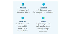 pictureUP Pic 3 - Our Services we hang all kind of ArtWork Pictures Mirrors Gallery Walls