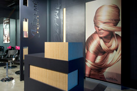 KDelme Hairdressing Pic 2 - reception desk