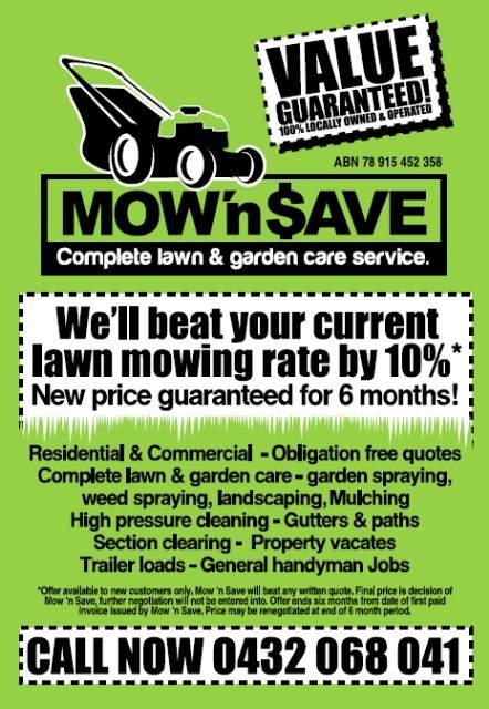 Mow n Save Pic 1