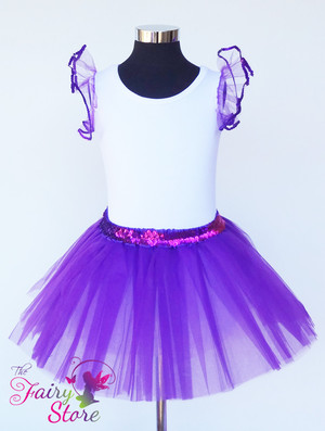 The Fairy Store Pic 3 - Sequin waist tutu and top set