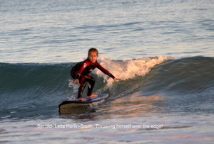 Surf Culture Australia Pic 2 - Kids Lessons Leila HS 5yrs