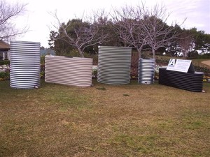 Academy Sheetmetal Pic 4 - Custom Made Round Slimline Water Tanks