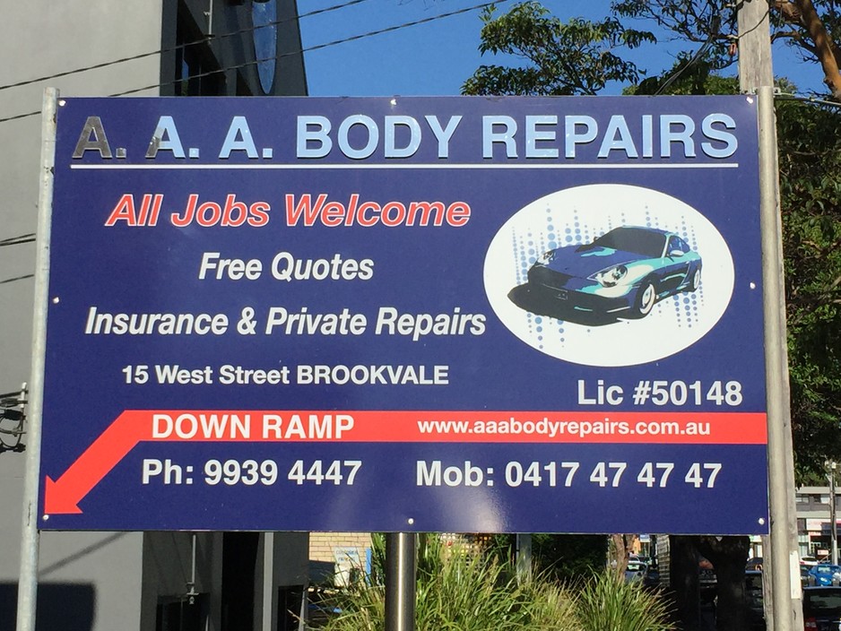 aaa body repairs Pic 1