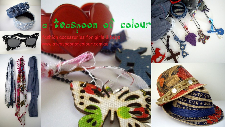 a teaspoon of colour Pic 1 - fashion accessories for girls boys