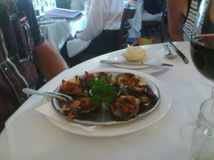 Ambrosini's Restaurant Pic 4 - Oysters Kilpatrick