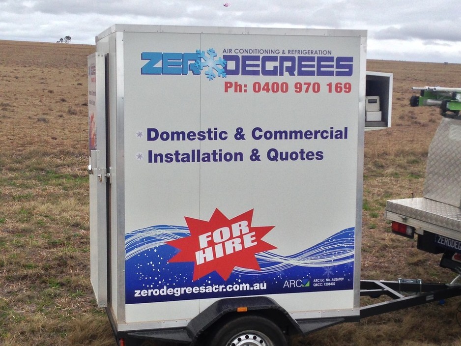 Zero Degrees Air Conditioning & Refrigeration Pty Ltd Pic 1 - We hire cool rooms for your next party or function