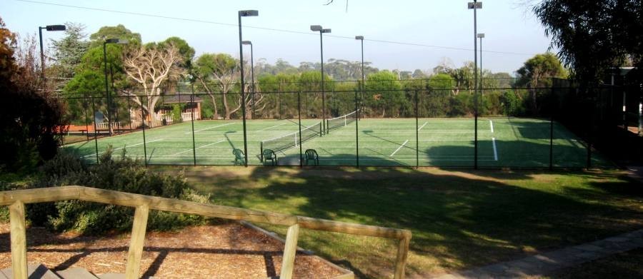 Flic Tennis Pic 1 - The new courts at Yamala Park TC Frankston South