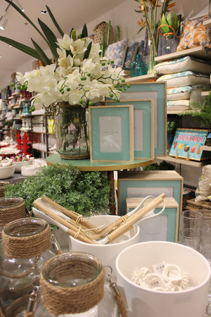 Jash Living Pic 3 - Beach colour themed photo frames bowls and jars Summer 2014 collection stocked at Robina Town Centre