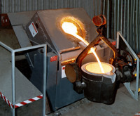 Inductotherm Group Australia Pty Ltd Pic 5 - 500 kg DuraLine furnace