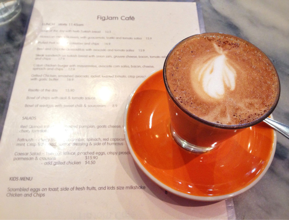 Figjam Cafe Pic 1 - Latte