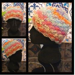 Ch'an Hataalii Pic 1 - Hand made beanies by QLD Textile Artist Ann Chan