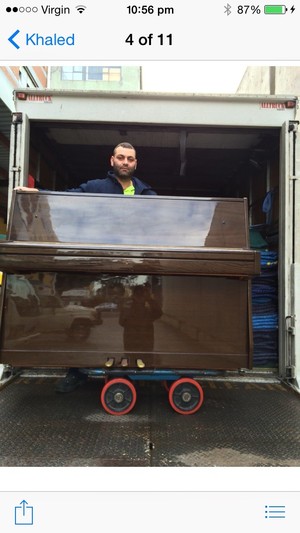 MNS Removals Pic 3 - This is one of the many pianos our men have relocated