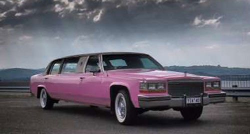 Limo Hire Melbourne Pic 1 - 6 Seat Pink Limo