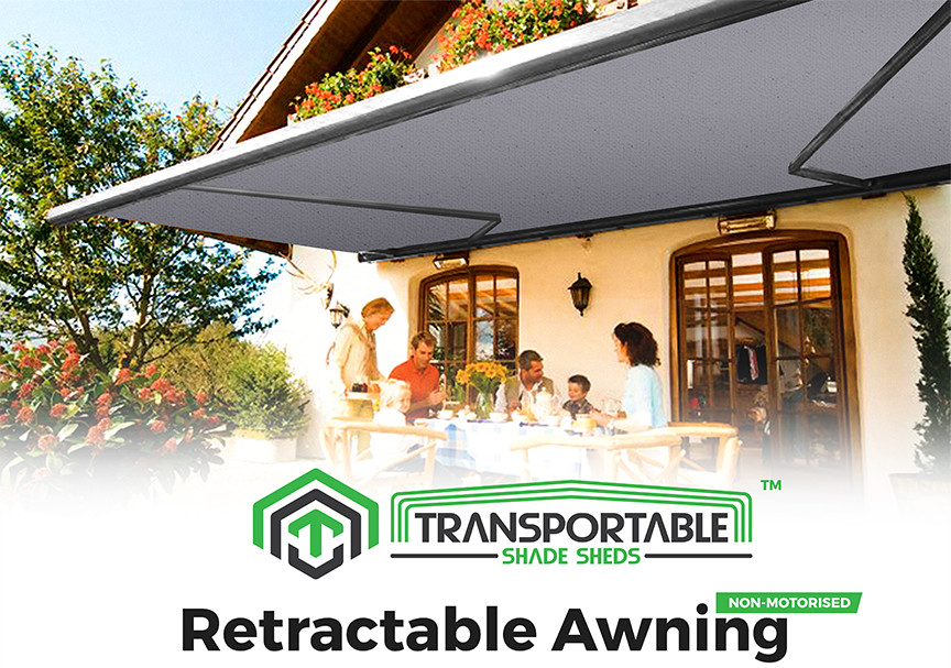 Shade Shed Express Pic 1 - Retractable Awning