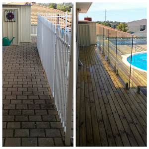 HandymanPro Perth Pic 2 - Glass Pool Fence