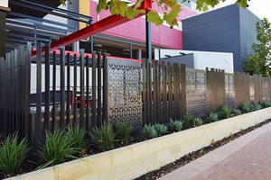 Star Metal Pic 3 - Architectural Vertical fencing and perforated sheet metal