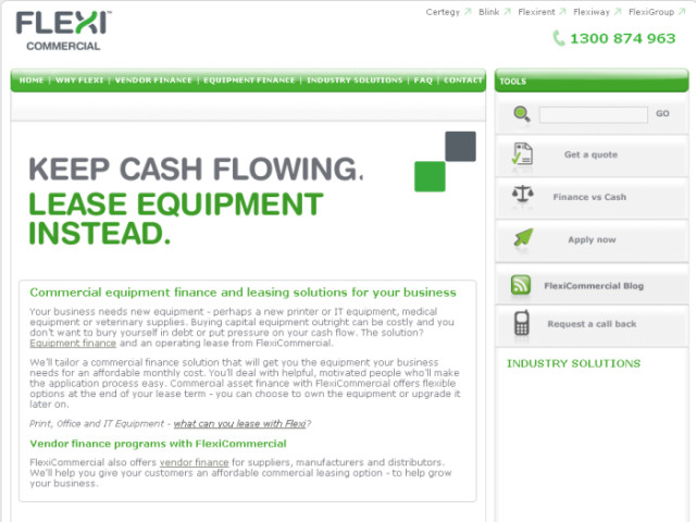 Vendor Finance - FlexiCommercial Pic 1 - Vendor Business Equipment Finance Provider FlexiCommercial