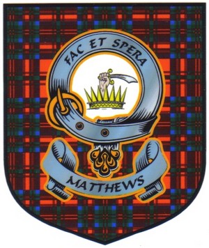 Family Heritage Research Pic 4 - badge and tartan sticker