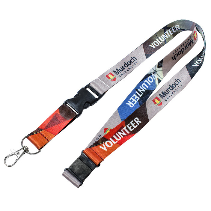 Lanyards Factory Pic 1 - Full colour printed lanyards for Murdoch University