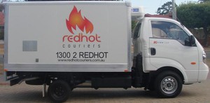 Redhot Couriers Pic 3 - Perth and Western Australia Redhot Couriers brand new redhot refrigerated vehicles