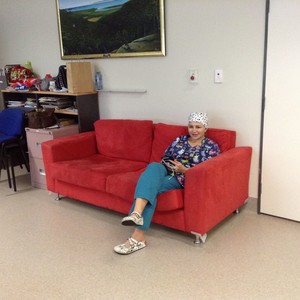 Cairns Plastic Surgery Pic 2 - In between cases A cup of tea and a comfortable couch