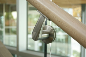 Componance Australia Pic 2 - Flowform Series Glass Mounted Handrail Bracket