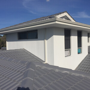 Luxe Painting Pic 3 - Completed Roof restoration job done by our Painters Perth