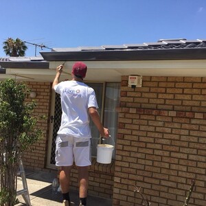 Luxe Painting Pic 5 - Our Painter in Perth southern suburbs painting external gutters and fascia