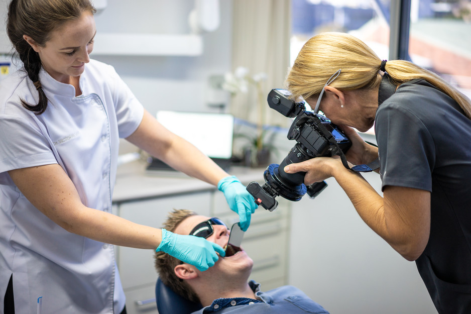 Platinum Dental Pic 1 - Orthodontic photos being taken