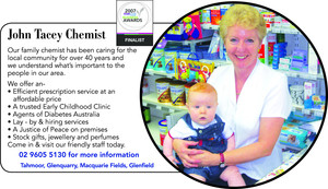 John Tacey Chemist Pic 2 - John Tacey