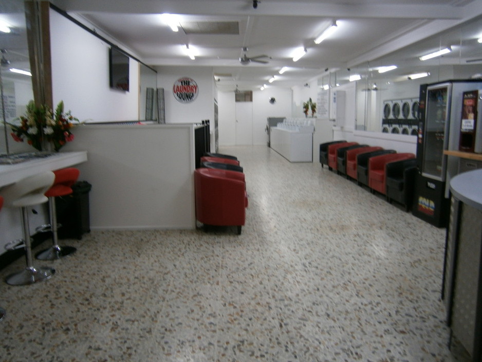 The Laundry Lounge Coin Laundry Pic 1 - The main Entrance Ultra Clean and modern with monitored security Cameras