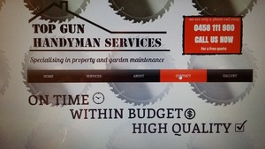 Top Gun Handyman Services Pic 2 - Visit our website