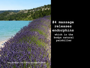 Kisana Massage Therapies Pic 2 - 4 Massage releases endorphins