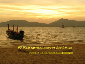 Kisana Massage Therapies Pic 5 - 3 Massage can improve circulation