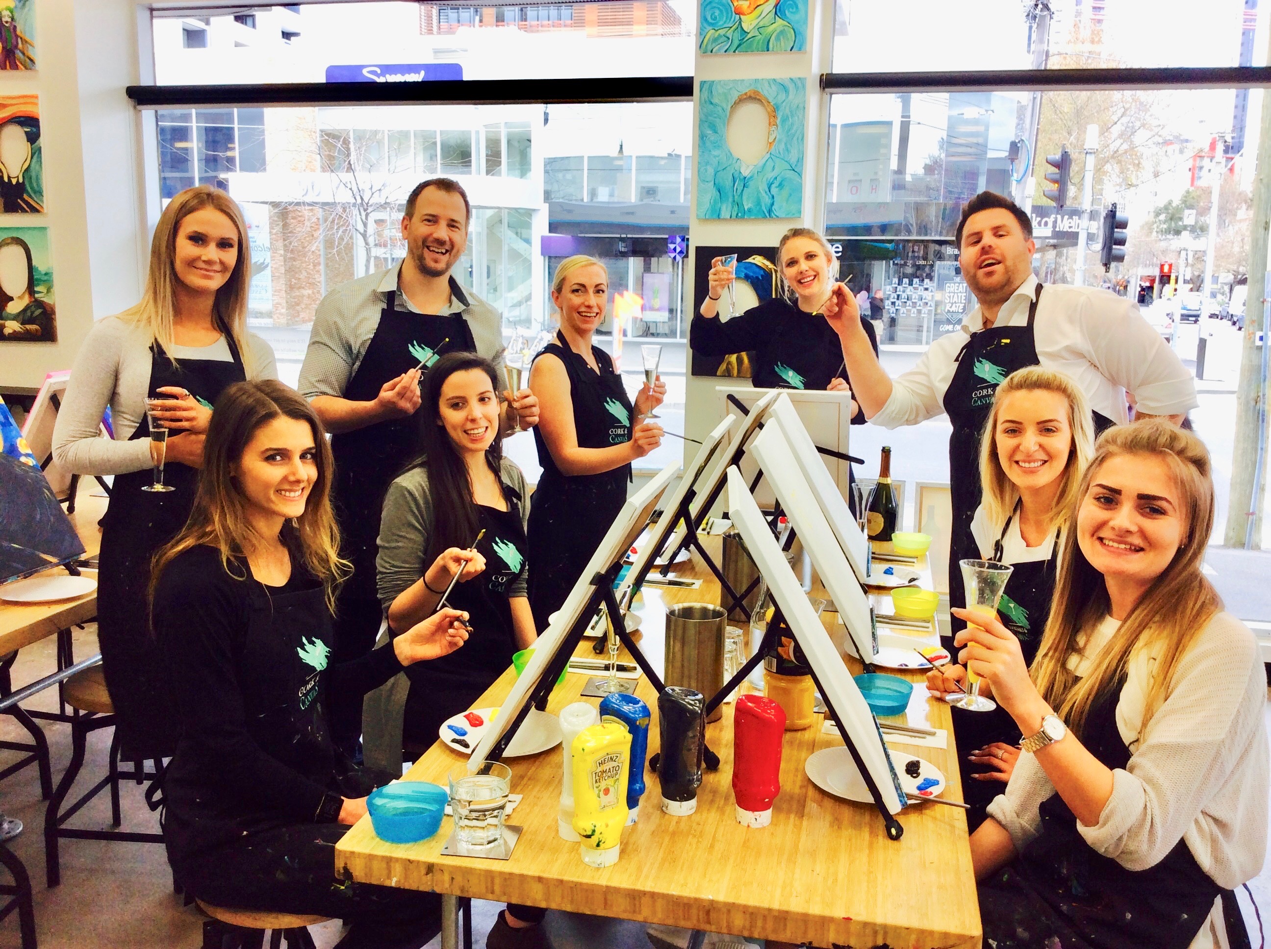 Cork & Canvas Melbourne in South Melbourne, VIC, Art Galleries TrueLocal