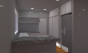 3rd Dimension Building Design Pic 3 - 3d Render Kitchen Internal Image