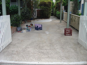 TCP Concrete Pic 3 - Willoughby Existing Driveway before Resurfacing