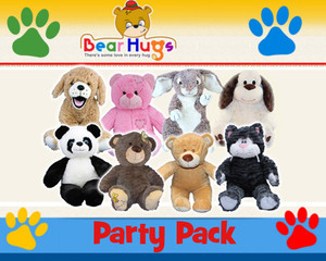 BearHugs Parties Pic 4 - 8 Bear Party Pack