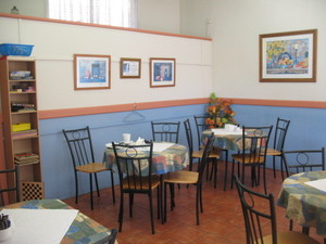 La Piccola Villa Cafe Pic 5 - Indoors Kids welcomeGames etc available to little ones happy