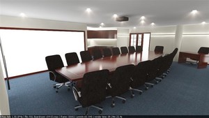 Supernova Building Services Pic 5 - Office Fitout Boardroom